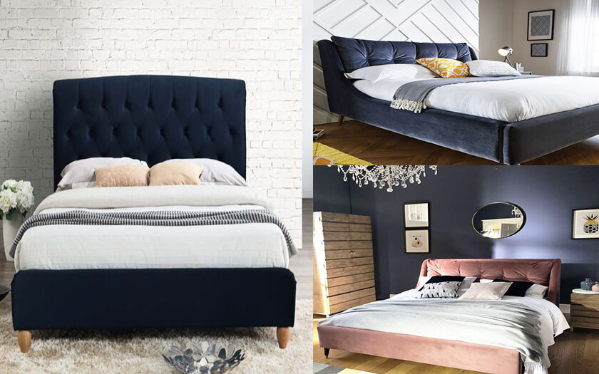 แบบเตียงนอน-เตียงบุผ้า